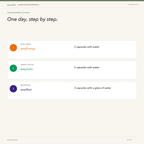 Essential Daily Balance — daily routine