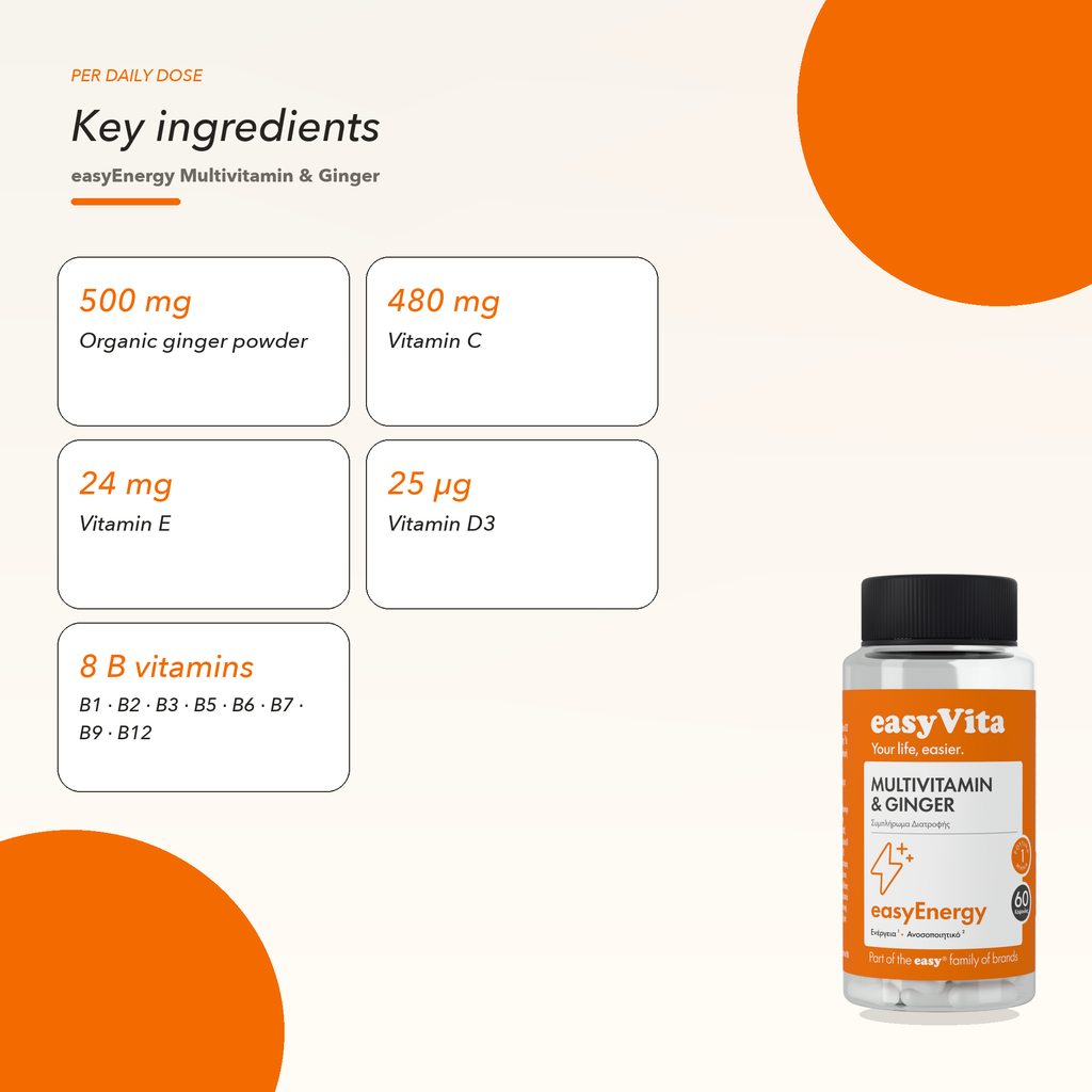 easyEnergy — key ingredients
